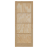 puerta interior ORKDAL 83x232x4 cm de madera maciza de pino 5