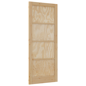 Puerta interior 'ORKDAL'86x211x4 cm de madera maciza de pino H