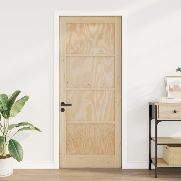 Puerta interior 'ORKDAL'86x211x4 cm de madera maciza de pino M 3