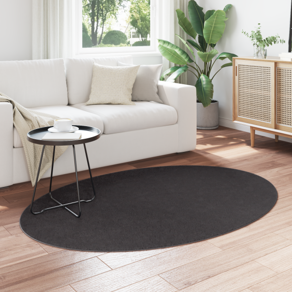 Tapetes Cinzento-escuro 120 x 170 cm Lã M 3