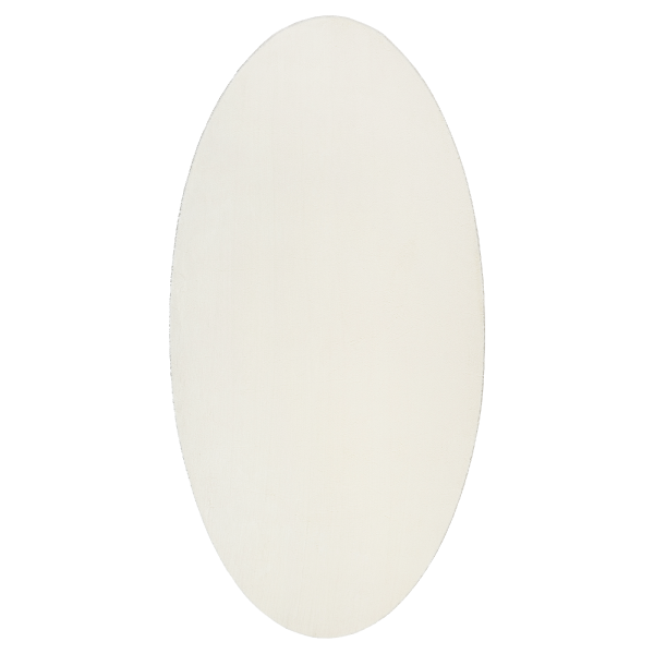 Tapetes Creme 80 x 150 cm Poliéster M 2