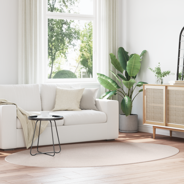 Alfombra ovalada HUARTE arena 160x230 cm D