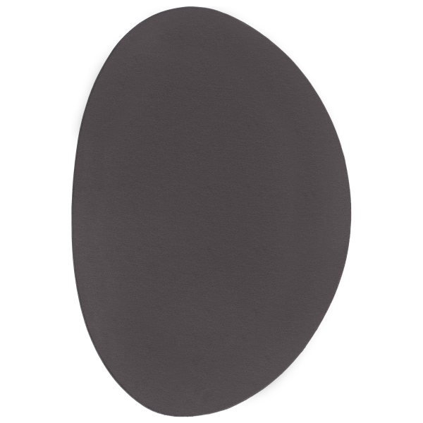 Tapete Cinzento-escuro 120 x 170 cm Poliéster M 2