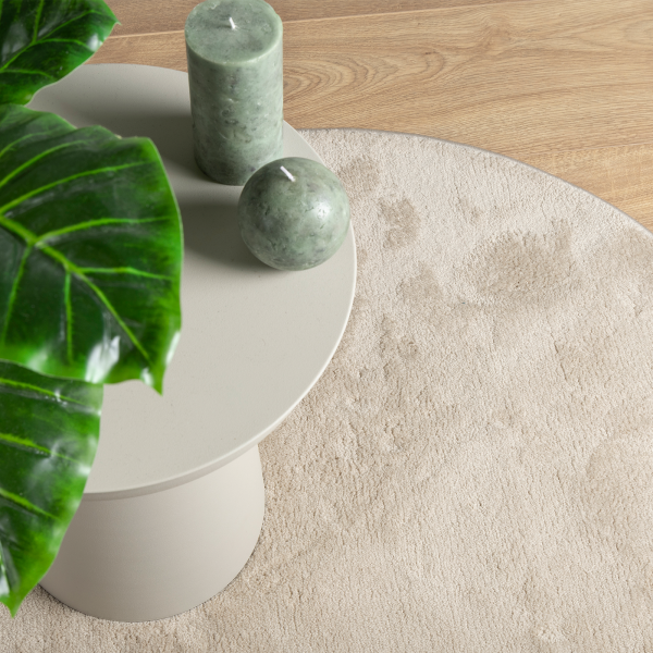 Tapete Bege 100 x 200 cm Poliéster M 5