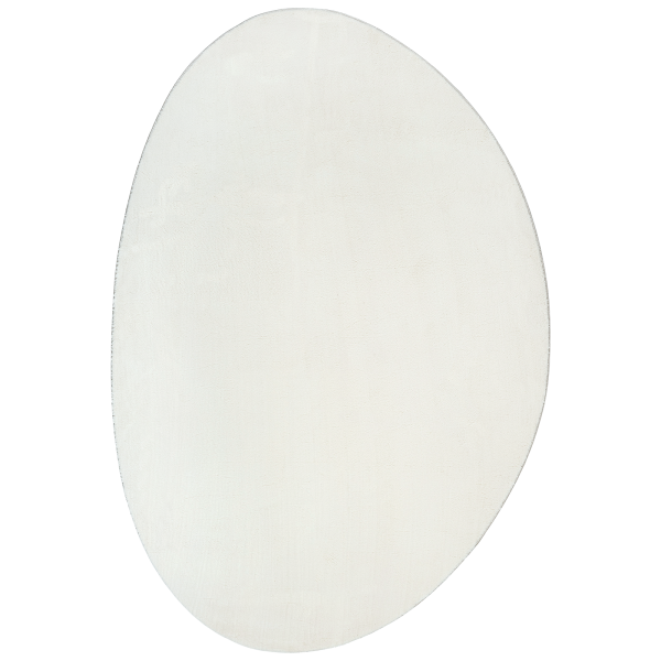 Alfombra HUARTE de pelo corto. suave y lavable crema 120x170 cm M 2