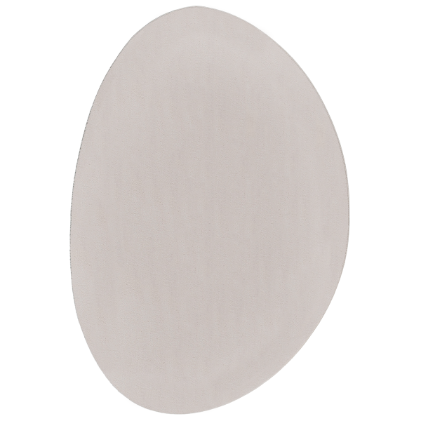 Alfombra 'HUARTE'de pelo corto suave y lavable arena 100x200 cm M 2