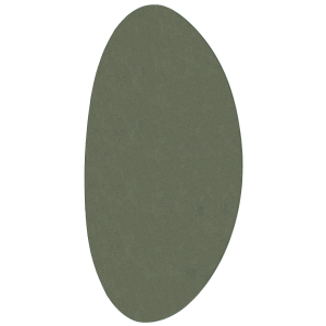 Alfombra HUARTE de Pila Corta Suave y Lavable Verde Bosque 100x200 cm H