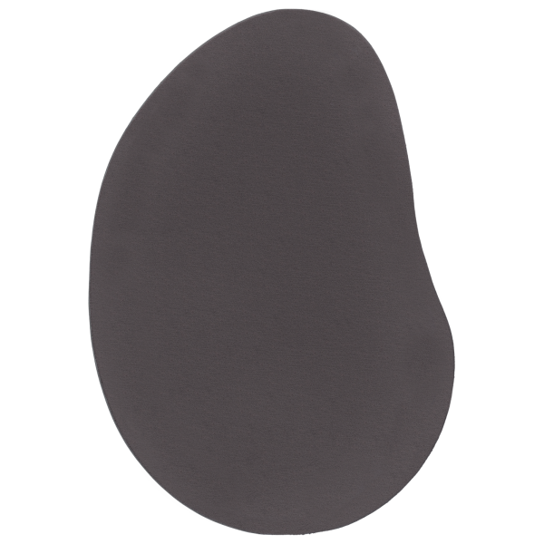 Tapete de área Cinzento-escuro 120 x 170 cm Poliéster M 2