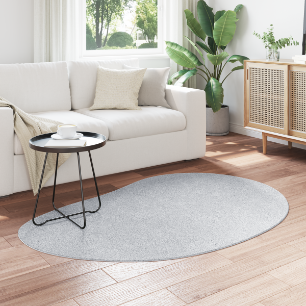 Tapete de Área Cinzeto 120 x 170 cm Poliéster M 3