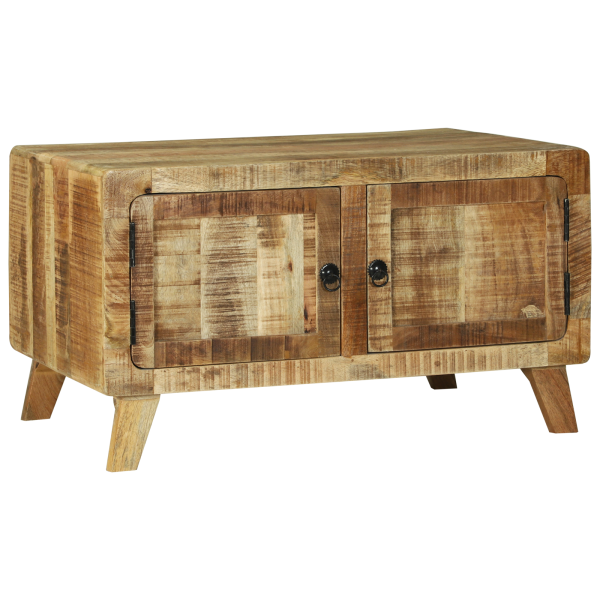 mesa de café 80x54x45 cm Madera Maciza Mango D