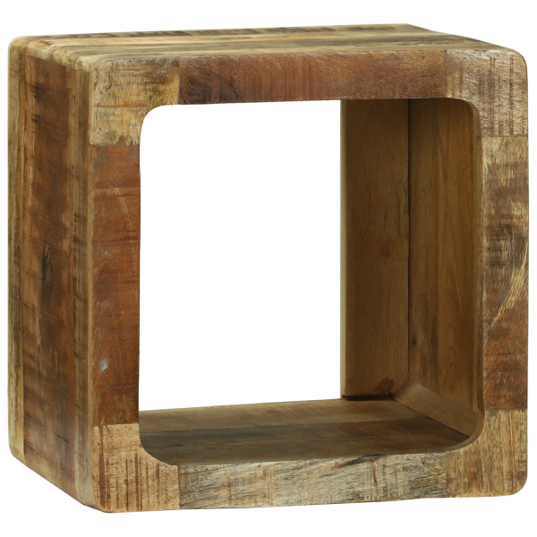 Unidad de TV 36x36x30 cm de Madera Sólida de Mango M 3