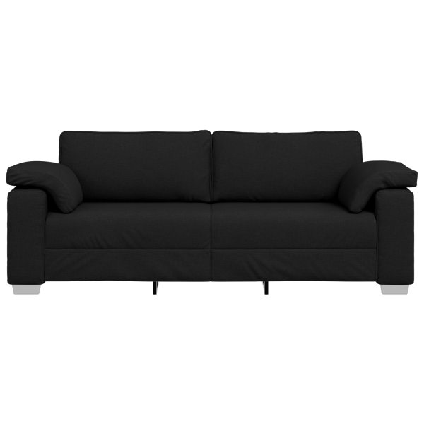 Sofá de 3 lugares - Preto - 178 cm Tecido M 5