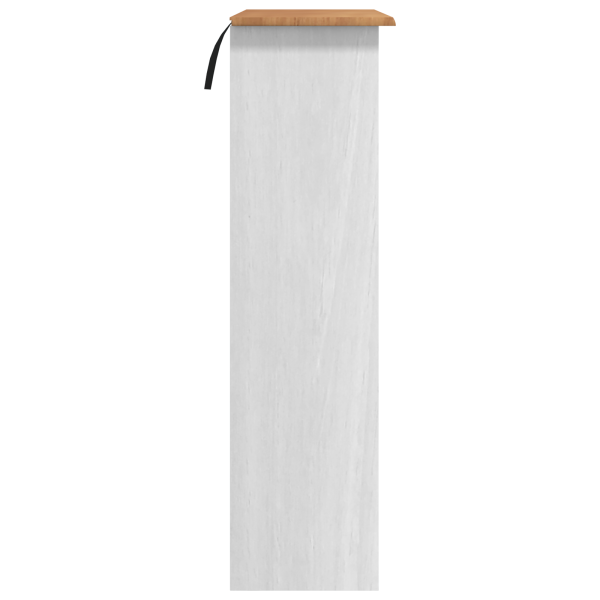 Gaiola ASKIM Branca 91x30x104 cm Madeira Sólida de Pinheiro M 5