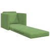 Sofá-cama 2 em 1 Verde Claro 74x77x81 cm Veludo 4