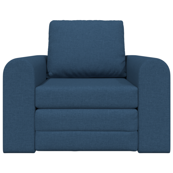 Sofa-Cama 2-em-1 Azul 98x71x83 cm Tecido M 5