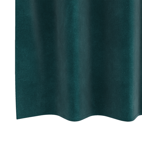 Cortinas Blackout  com Ilhós 2 unid Verde Escuro em Veludo M 5