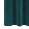 Cortinas opacas con cinta superior 2 piezas terciopelo verde 5