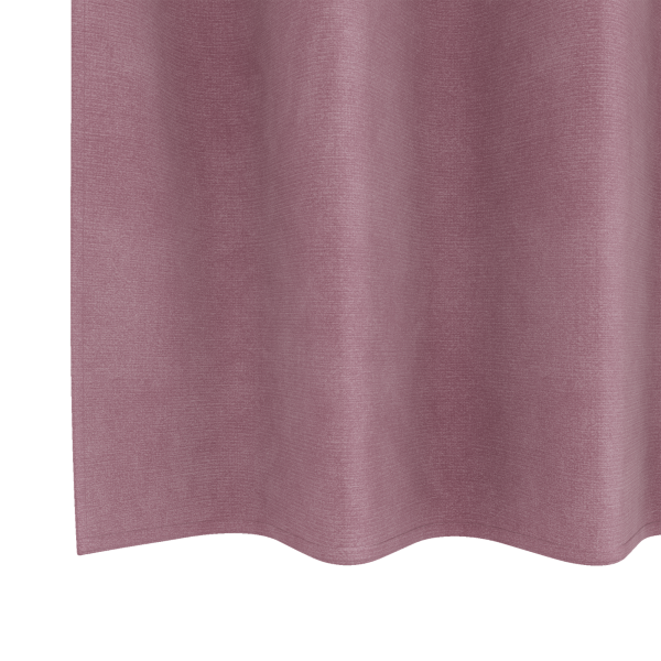 Cortinas blackout  com ilhós 2 pcs Veludo Rosa Escuro M 5