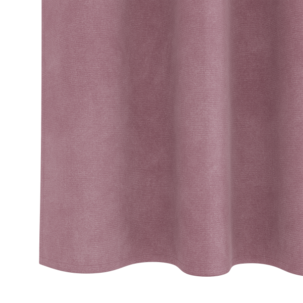 Cortinas Blackout  com fita superior 2 pcs Veludo Rosa Escuro M 5