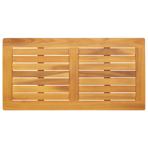 Tampo de Mesa 90x45x2.2 cm Retangular de Madeira Maciça de Acácia H
