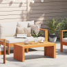 Mesa de Café para Jardín 90x45x35 cm Madera Maciza Acacia 1