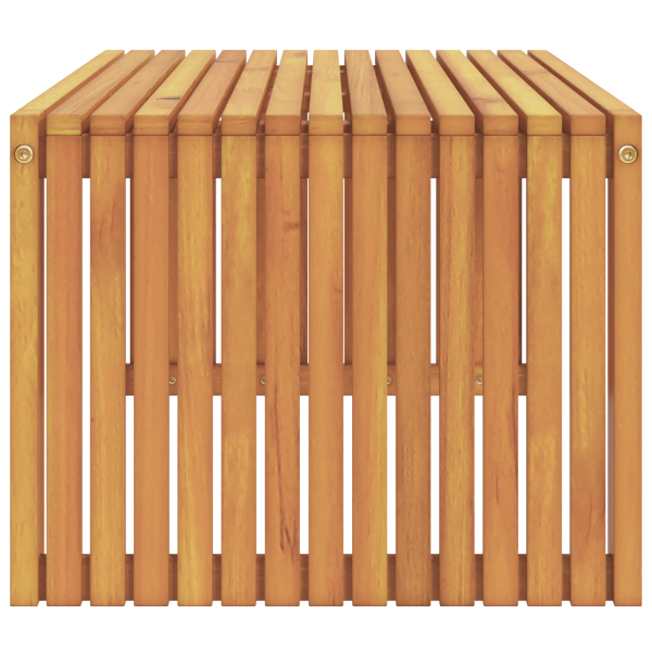 Mesa de Café para Jardín 90x45x35 cm Madera Maciza Acacia M 5