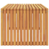 Mesa de Café para Jardín 90x45x35 cm Madera Maciza Acacia 5