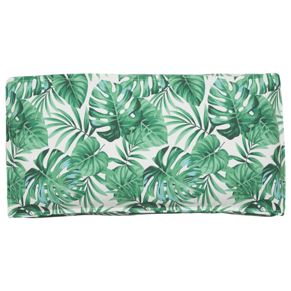 Cojín Palet para Asiento/Respaldo Patrón de Hoja 120x60x12 cm Tela Oxford M 5