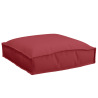 Almofadas de Palete 4 pcs Vermelho Vinho 40 x 40 x 8 cm em Tecido Oxford 5