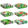 Almofadas de Palete para Assento 6 pcs Tropical Jungle 40x40x8 cm Tecido Oxford 2