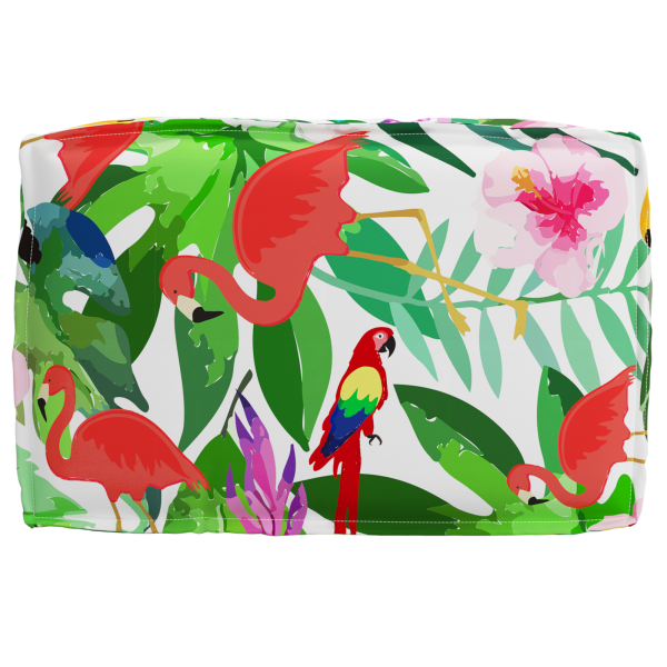 Almofada de Paletes para Assento Selva Tropical 60x40x8 cm Tecido Oxford M 4