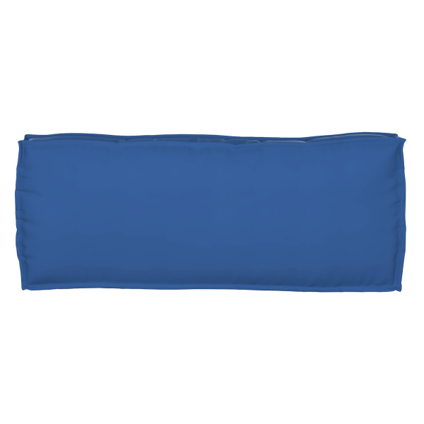 Cojines de palet para banco 2 pcs azul real 100x40x8 cm M 5