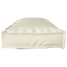 Almofadas de Palete para Banco 2 pcs Creme 120x40x8 cm Tecido Oxford 4