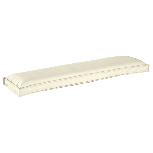 Cushions de Palete para Banco 2 pcs Creme 150x40x8 cm Tecido Oxford M 2