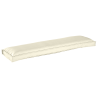 Cojines para Palets para Banco 2 pcs Crema 150x40x8 cm Tela Oxford 2