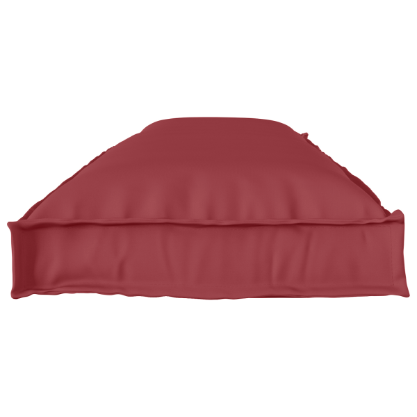Cushions de Palete para Banco 2 pcs Vermelho Vinho 150x40x8 cm Tecido Oxford M 4