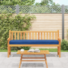 Cojines de Pallet para Banco 2 pcs Azul Real 180x40x8 cm Tela Oxford 4