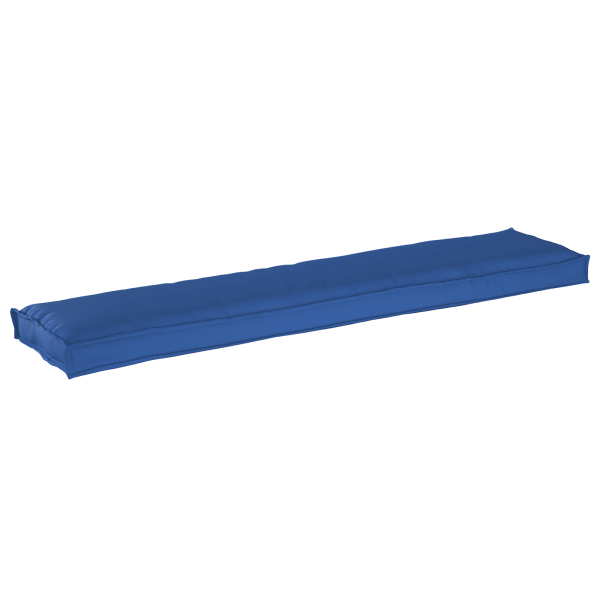 Almofadas de Palete para Banco 2 pcs Azul Royal 180x40x8 cm Tecido Oxford M 5