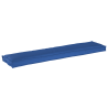 Cojines de Pallet para Banco 2 pcs Azul Real 180x40x8 cm Tela Oxford 5