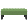 Banco Verde Claro 113x57x39 cm de Terciopelo 4
