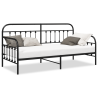 Estrutura de Daybed Preto 90x200 cm Aço 4