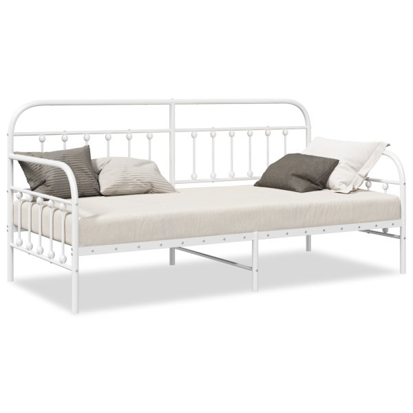 Estrutura de Daybed  Branca 100x190 cm Aço M 4