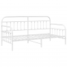Estrutura de Cama  Branca 107x203 cm em Aço 2