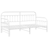 Estrutura de Daybed  com Cama Auxiliar Branca 90x190 cm Aço 2