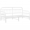 Estrutura de Daybed  com Cama Extra Branca 107x203 cm em Aço 2