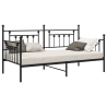 estrutura de cama dia Preto 90x190 cm Aço 3