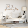 Estrutura de Cama Dia Branca 80x200 cm Aço 1