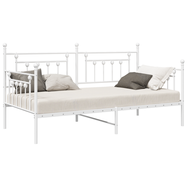 Daybed Branco 100x190 cm Aço M 3