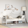 Estructura de sofá cama nido acero blanco 75x190 cm 1