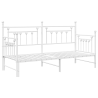 Estructura de sofá cama nido acero blanco 80x200 cm 2